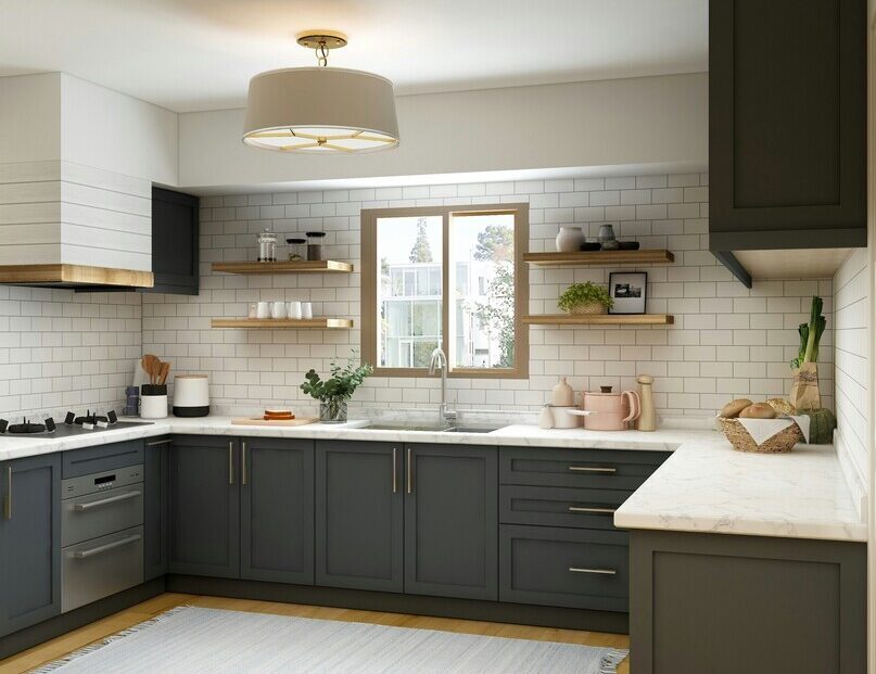 U-Shape Modular Kitchen